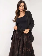 Sukňa DHJ SD 19981 6.25 hnedo-čierna - FPcena