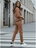 Dámska tepláková súprava ARIELLA PREMIUM mocha FashionStreet AY0730