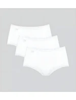 Dámske nohavičky Sloggi 24/7 Cotton Lace Midi C3P biele Dámske nohavičky Sloggi 24/7 Cotton Lace Midi C3P biele