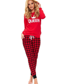 Dámske pyžamo Queen red long