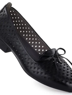 Dámske šnurovacie topánky lord black Jezzi 222-5