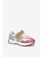 Sneakersy Dziecięce Na Rzep Multikolor Tezzu