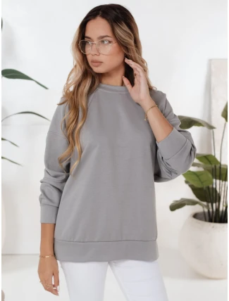 UZORI dámska mikina šedá FashionStreet BY1295