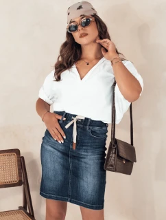 DENIMFIT modrá džínsová sukňa FashionStreet CY0455