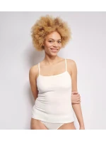 Dámske tričko EVER Ease Spaghetti Shirt - WHITE - white 00GZ - SLOGGI