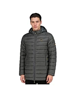 Geographical Norway Pánska bunda AMIGOMAP LONG HOOD DB DGREY MEN 233 DARK GREY (WZ5086H/GN-GRIS FONCÉ)