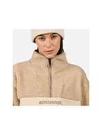 Dámska mikina ROSSIGNOL W ALLTRACK HZ FLEECE, sivá