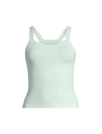 Dámske tričko CASALL Bold Rib Tank, zelené Dámske tričko CASALL Bold Rib Tank, zelené