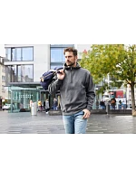 Daiber JN 839 Pracovná mikina z bio bavlny, s kapucňou, zips „1/4“ 02.0839 čierna Daiber JN 839 Pracovná mikina z bio bavlny, s kapucňou, zips „1/4“ 02.0839 čierna