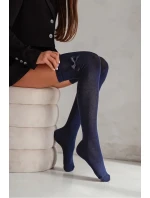 Bavlnené ponožky s mašľou 0774