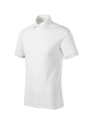 Pánske polo tričko Prime (GOTS) biele