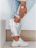 FashionStreet dámske biele tenisky ZY1017
