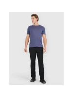 Pánske trekingové tričko z merino vlny 4F 4FWAW25TFTSM1526-32S
