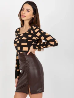 Dámska blúzka LK BZ 509198.48P čierna - FPrice