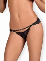 Elegantné nohavičky otvorené mixto crotchless panties - Obsessive