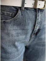 Dámske džínsové nohavice regular fit LOVANCIO blue FashionStreet UY2456 Dámske džínsové nohavice regular fit LOVANCIO blue FashionStreet UY2456