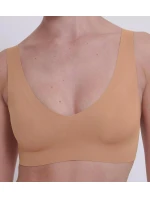 Dámska podprsenka ZERO Feel 2.0 Bralette - BROWN - hnedá 00CM - SLOGGI