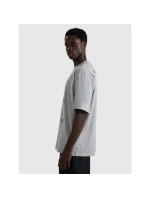 Pánske tričko oversize s potlačou 4F 4FRAW25TTSHM3257-27M