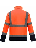 Yoko HVK 09 Hi-Vis softshellová bunda 79.VK09 hi vis oranžová/námornícka modrá Yoko HVK 09 Hi-Vis softshellová bunda 79.VK09 hi vis oranžová/námornícka modrá
