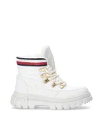 Tommy Hilfiger Šnurovacie topánky Ivory W T3A5-33062-1047101-101