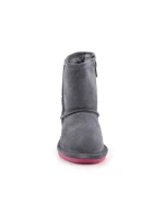 Detské zimné topánky Emma pre batoľatá 608TZ-903 Charcoal Pomberry - BearPaw