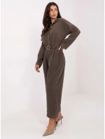 IT nohavice SP 258009.83 dark khaki