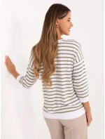 Blúzka RV BZ A790.47 olivovo zelená