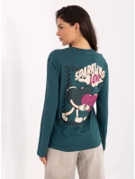 Tričko D12022M02688B navy