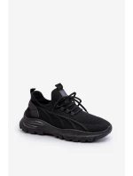 Sneakersy Męskie HI-POLY SYSTEM Big Star NN174467 Czarne