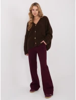 Jumper CH SW 72981.05P tmavohnedý