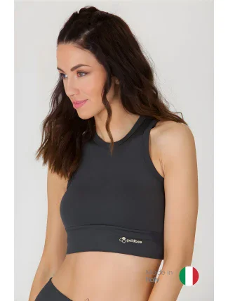 Dámsky BeTop Logo Black Sand - GoldBee