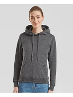 Fruit of the Loom Classic Lady-Fit Hooded Sweat Dámska mikina s kapucňou 16.2038 čierna Fruit of the Loom Classic Lady-Fit Hooded Sweat Dámska mikina s kapucňou 16.2038 čierna
