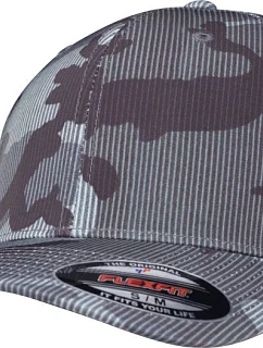 Flexfit 6277CS/6277LC/6277VC 6-panelová čiapka Flexfit 55.277C tmavá kamufláž