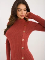 Šaty AT SK 2345 2.32 tmavo oranžová