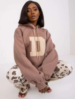 Mikina EM BL 651/D.29X hnedá