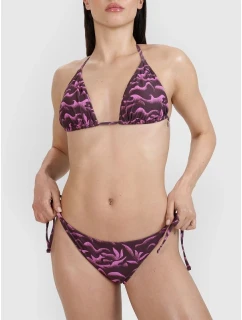 Dámske bikiny so stredne vysokým pásom 4F 4FWSS25UBKBF076-50A