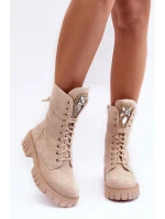 Šnurovanie vyšší model 186474 Krok v štýle