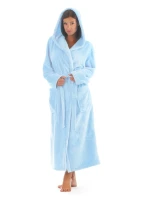 Dámsky župan Siena s kapucňou 3156 light blue - Vestis