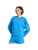 Dámska mikina adidas Essentials Small Logo Feelcozy modrá KC5280 Dámska mikina adidas Essentials Small Logo Feelcozy modrá KC5280