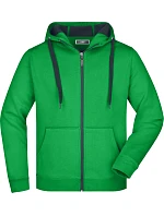 Daiber JN 355 Pánska mikina Doubleface 02.0355 fern green/graphite Daiber JN 355 Pánska mikina Doubleface 02.0355 fern green/graphite