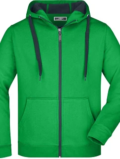 Daiber JN 355 Pánska mikina Doubleface 02.0355 fern green/graphite