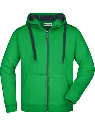 Daiber JN 355 Pánska mikina Doubleface 02.0355 fern green/graphite Daiber JN 355 Pánska mikina Doubleface 02.0355 fern green/graphite