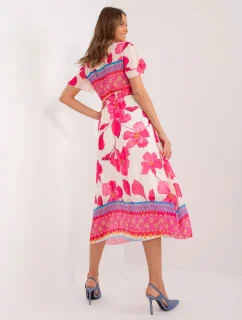 Šaty DHJ SK 11331 5.19 tmavoružová