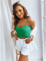 Dámske džínsové šortky CHLOE white FashionStreet SY0296 Dámske džínsové šortky CHLOE white FashionStreet SY0296