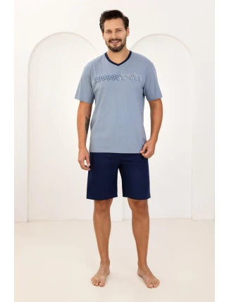 Regina 503 cr/r M-XL W26 pánske pyžamo