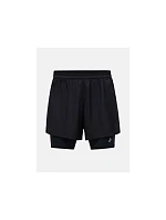 Pánske šortky PEAK PERFORMANCE M Discover 2-In-1 Shorts, čierne Pánske šortky PEAK PERFORMANCE M Discover 2-In-1 Shorts, čierne