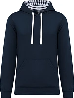 Kariban K 4013 Unisex mikina s kapucňou 20.K013 tmavomodrá/námornícka modrá Kariban K 4013 Unisex mikina s kapucňou 20.K013 tmavomodrá/námornícka modrá