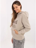 Mikina D10608BC02802A2NO light beige