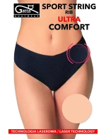 Dámske nohavičky string Gatta 41004 Sport RIB Ultra Comfort S-XL
