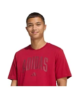 Pánske tričko adidas Collegiate Lineage red KH4593 pánske Pánske tričko adidas Collegiate Lineage red KH4593 pánske